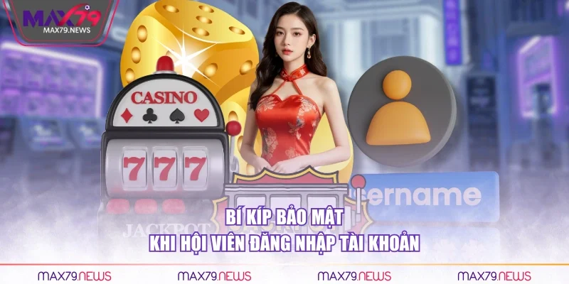 Bí kíp bảo mật khi hội viên đăng nhập tài khoản