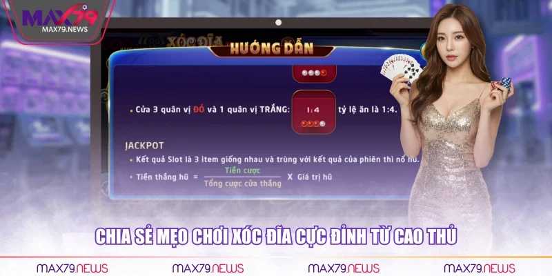 Chia sẻ mẹo chơi xóc đĩa cực đỉnh từ cao thủ