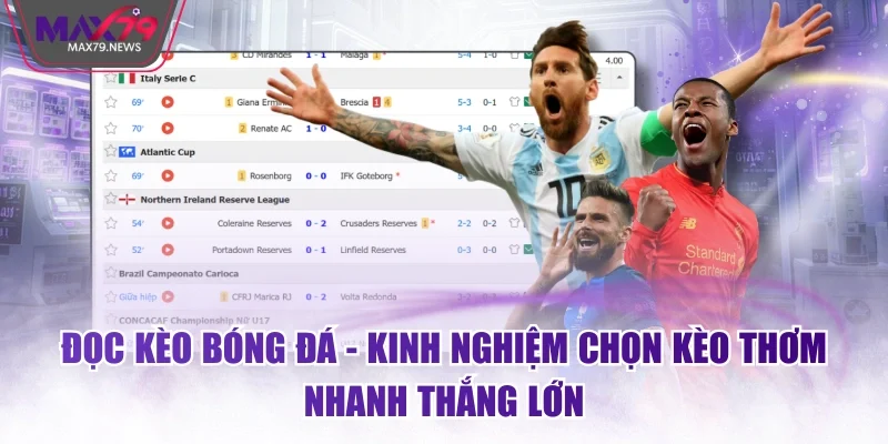 Đọc kèo bóng đá