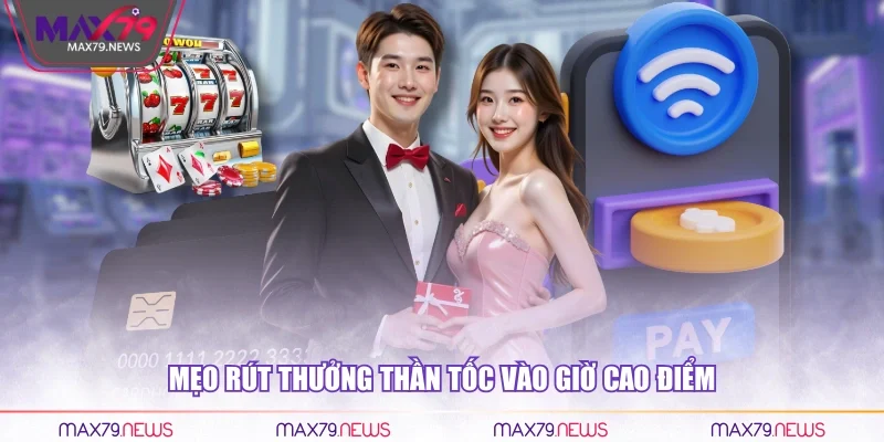 Mẹo rút thưởng thần tốc vào giờ cao điểm