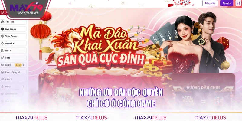 Những ưu đãi độc quyền chỉ có ở nhà cái